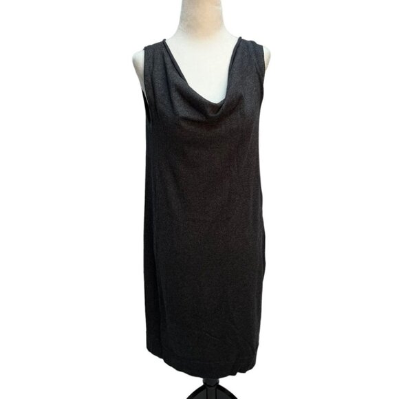 MEXX Grey Sleelveless Dress Reversible Knit Size S - Picture 2 of 10